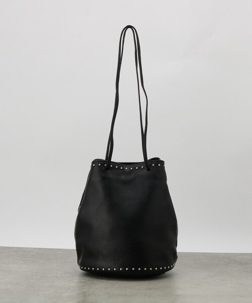 INDIVI GALLEST ハンドバッグ 「MILLELA FIRENZE」スタッズ付き巾着 