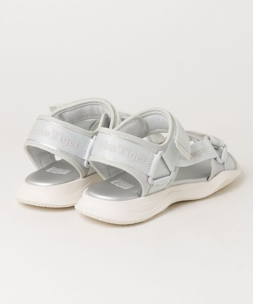 新品未使用　Onitsuka Tiger サンダル シルバー Onitsuka Tiger（オニツカタイガー） フラットサンダル 23 シルバー系