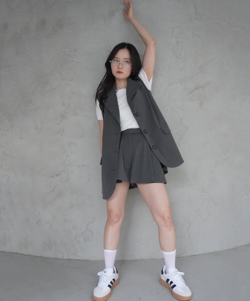 「EIMY ISTOIRE」 ショートパンツ F ホワイト レディース_画像6