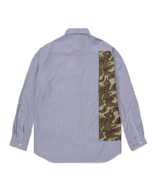 「MISTERGENTLEMAN」 長袖シャツ MEDIUM ブルー メンズ_画像3