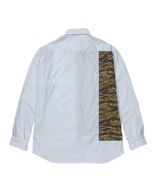 「MISTERGENTLEMAN」 長袖シャツ MEDIUM ブルー メンズ_画像4