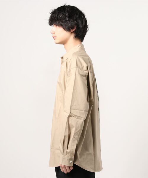 「MISTERGENTLEMAN」 長袖シャツ MEDIUM ブルー メンズ_画像7