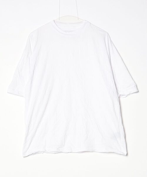 「N.HOOLYWOOD TEST PRODUCT EXCHANGE SERVICE」 半袖Tシャツ 36 ブラック×ホワイト メンズ_画像4