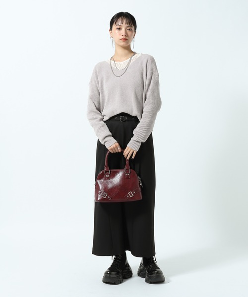 ニット セーター チビモールVネックプルオーバー レディース | PAGEBOY | 16