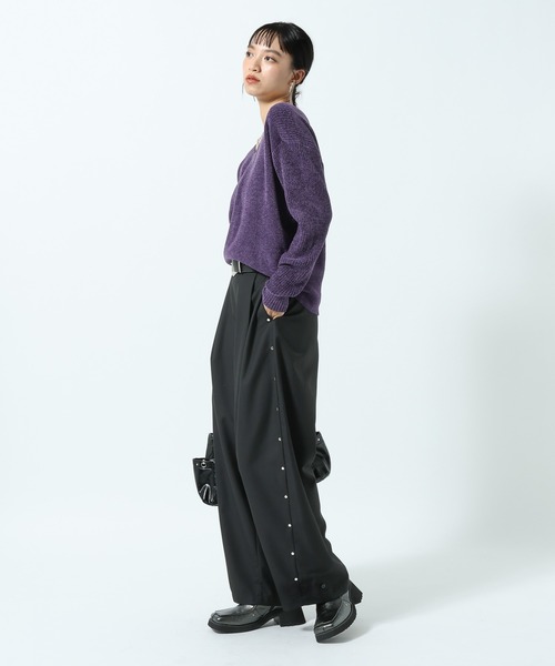 ニット セーター チビモールVネックプルオーバー レディース | PAGEBOY | 23
