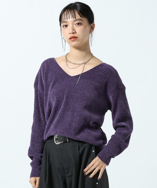 ニット セーター チビモールVネックプルオーバー レディース | PAGEBOY | 20