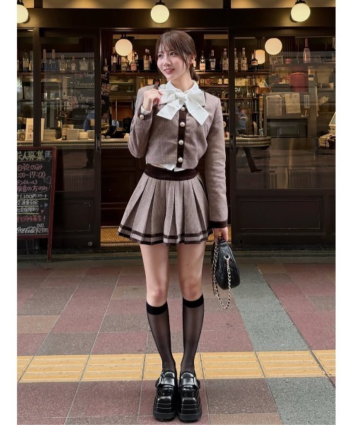 Darich（ダーリッチ） セットアップ チェックベロアトリムセットアップ 