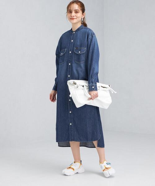 ワンピース デニム シャツ ワン Zozotown Paypayモール店 通販 Paypayモール Lee Green Label Relaxing リー グリーンレーベルリラクシング 22夏季 Xperium Ai
