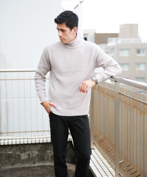 WESTSEA（ウエストシー） セーター ニット KEEP SHEPE もちもちニット