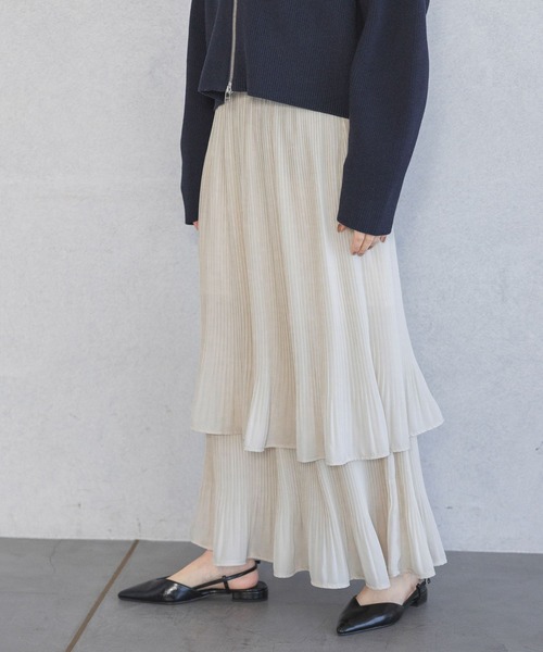 apart by lowrys♡バルーンスカート お値下げしました！ 追加4》お気に入り1.3万人超え！ホソプリーツティアードスカート