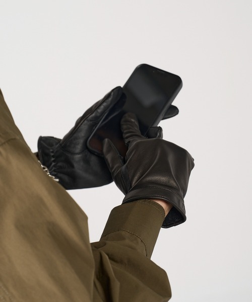 訳あり商品 iTouch Gloves レディース Gloves」オールレザー 「iTouch 手袋 小物
