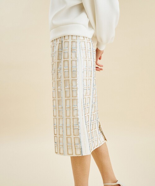 GRACE CONTINENTAL（グレースコンチネンタル） スカート スパンコール