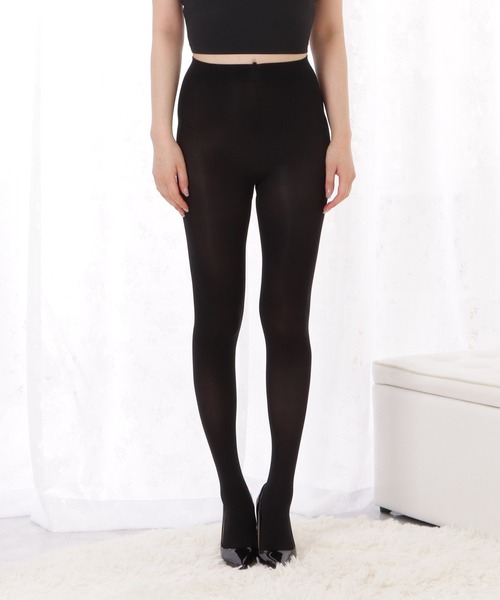 Lace Ladies タイツ 5枚セット 厚手ナチュラルカラーパンティ