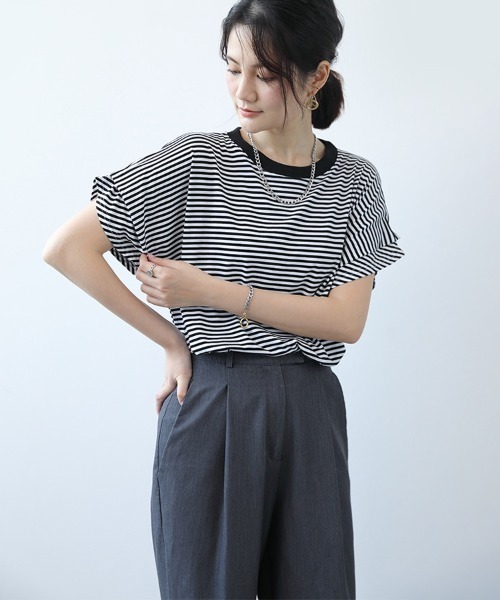 ルイヴィトン フレンチスリーブT Sサイズ フレンチスリーブトップス/ホワイト | ALL ITEM | OBLI