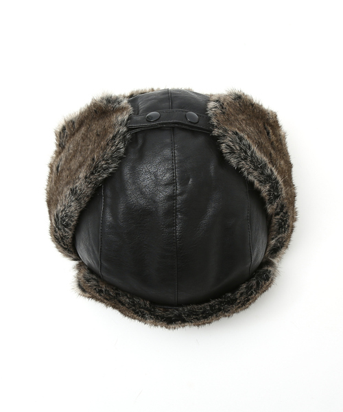 Ruben キャップ 帽子 「RUBEN/ルーベン」FAKE LEATHER FLIGHT/レザー