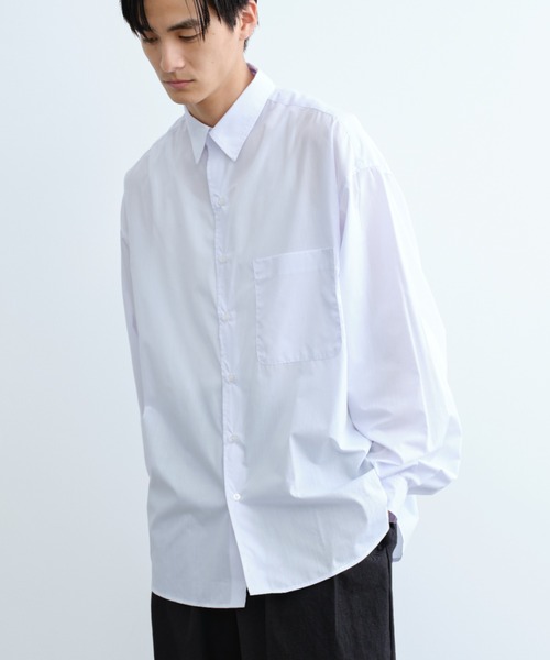 メンズ シャツ ブラウス Loose fit shirt/ルーズフィットシャツ｜zozo｜02