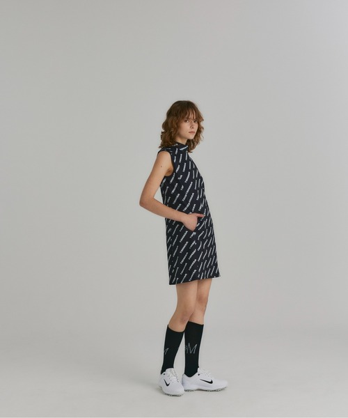 新品【TANGRAM】タングラム　ゴルフ　ハイネック　ストレッチ　ワンピース TANGRAM ワンピース HIGH NECK STRETCH ONEPIECE : ZOZOTOWN