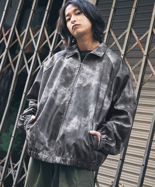 ブルゾン アウター Buyer's Select/合成皮革ジャケット 長袖 メンズ