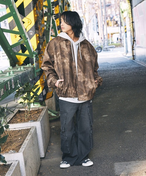 ブルゾン アウター Buyer's Select/合成皮革ジャケット 長袖 メンズ