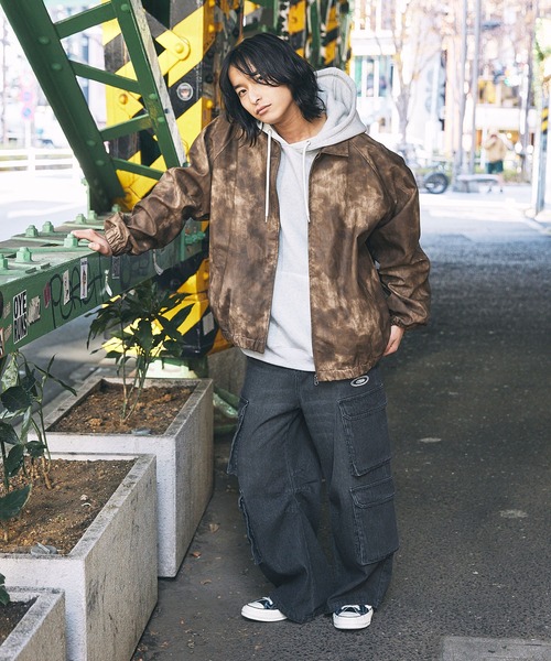 ブルゾン アウター Buyer's Select/合成皮革ジャケット 長袖 メンズ