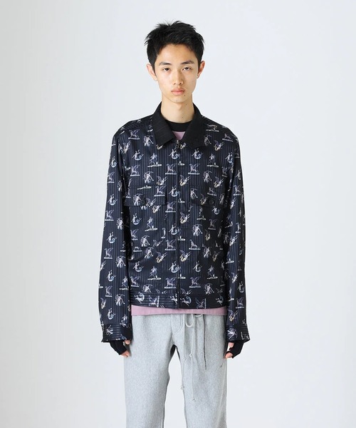 ジャケット ブルゾン メンズ DIET BUTCHER/ダイエットブッチャー Tartary pattern pajama blouson パジャマブ｜zozo｜15