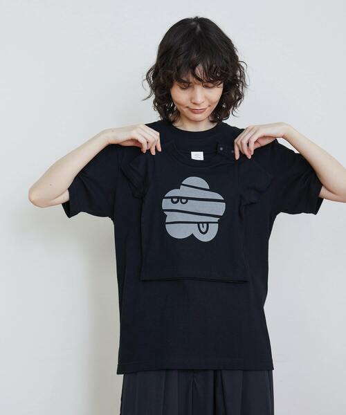 ☆新品☆FRAPBOIS プリントTシャツ セール】 ペイントT （Tシャツ）｜FRAPBOIS / フラボア