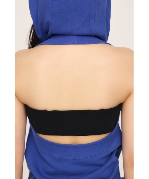 SLY パーカー BACK OPEN HOODIE バック オープン フーディ