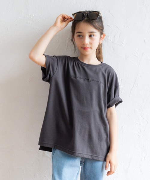 キッズ服おまとめ coca tシャツ キッズ 親子お揃い刺繍ロゴTシャツ キッズ 子供服