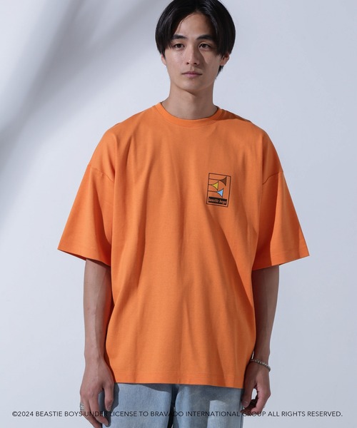 good enough ラグビーシャツ　ブラック×ホワイト×オレンジ good enough ラグビーシャツ ブラック×ホワイト×オレンジ 【公式通販】