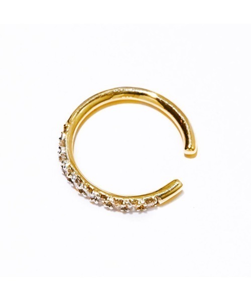 イヤーカフ 「les bonbon」diamond ear cuff/ダイヤモンド イヤーカフ レディースの画像