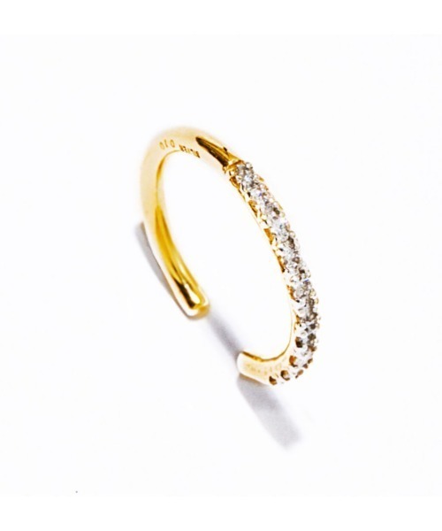 イヤーカフ 「les bonbon」diamond ear cuff/ダイヤモンド イヤーカフ レディースの画像