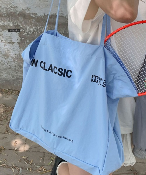 更にお値下げ❗️Big Logo Tote Bag トートバッグ logo big tote レディース : ZOZOTOWN Yahoo!店