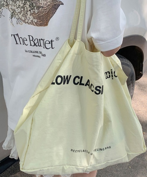 更にお値下げ❗️Big Logo Tote Bag トートバッグ logo big tote レディース : ZOZOTOWN Yahoo!店