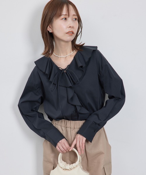 ROPE' PICNIC（ロペ ピクニック） ブラウス シャツ ラッフルブラウス