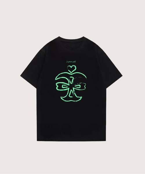tシャツ Apple Core Sketch T-1 レディース
