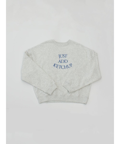 tシャツ 「Catchup」Catchup プリントスウェットトップス（大人サイズ） レディース