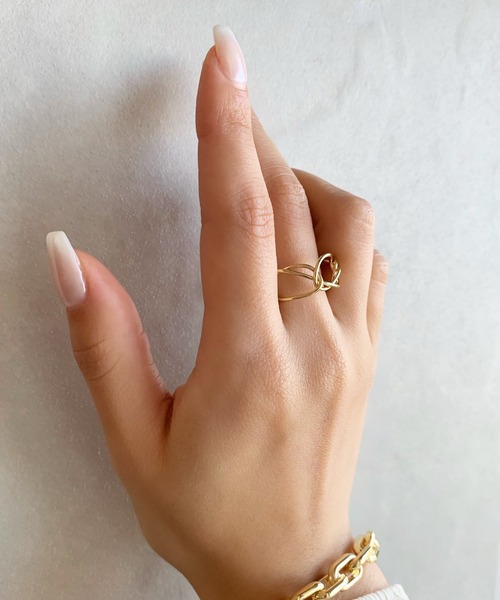 ciite' 指輪 リング チェーンデザインリング レディース : ZOZOTOWN