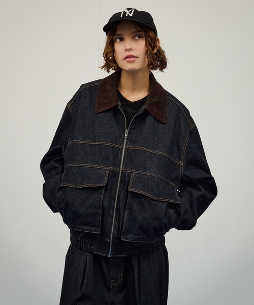 WETTEMPT ブルゾン アウター TWILL・DENIM HUNTING BLOUSON /ツイル