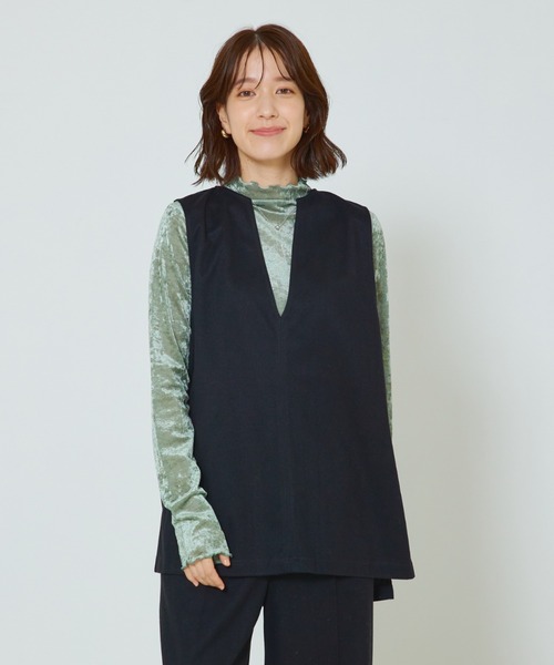 冬服 おまとめページ abahouse mavie ベスト ジレ 「セットアップ対応」ウォーム