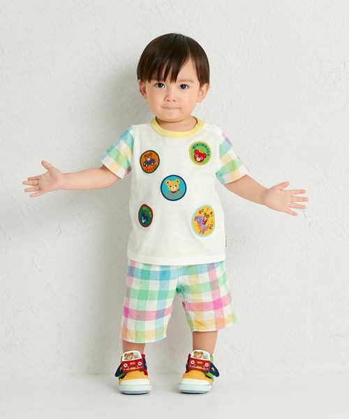 ミキハウスTシャツ110 MIKI HOUSE（ミキハウス） tシャツ ビタミンカラープッチー半袖T