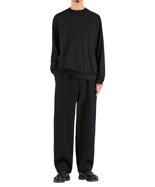 CREW NECK TEE - super 120's wool - | marka(マーカ