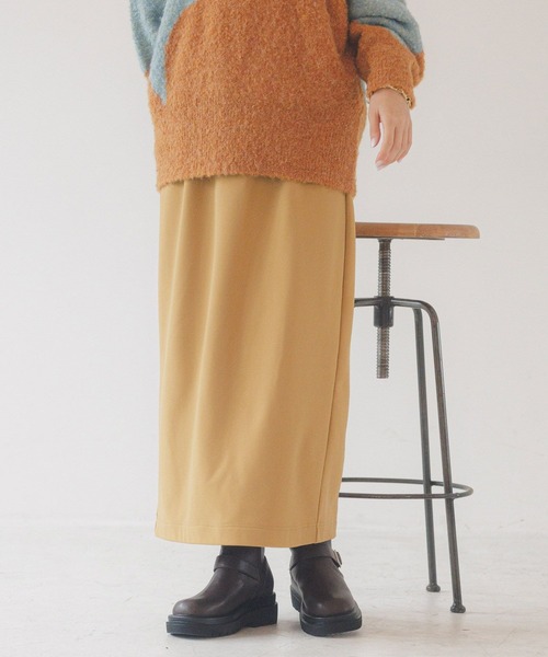 LAKOLE（ラコレ） スカート 裏起毛ジョーゼットスカート / 234634