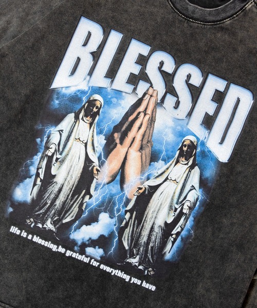 GALLIS ADDICTION（ガリスアディクション） tシャツ GA PIGMENT-GOD LS 
