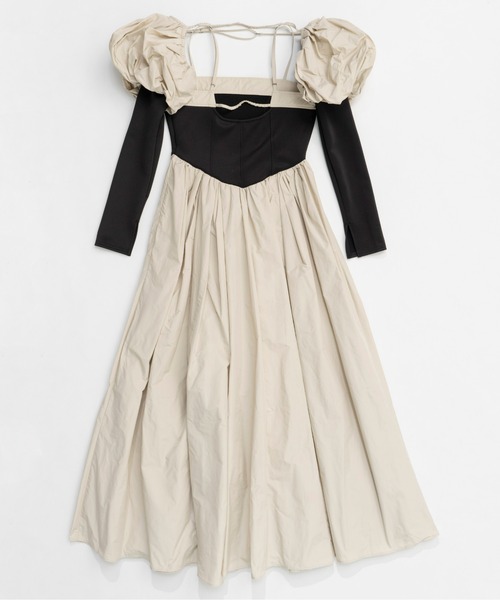 【新品】MAISON SPECIAL パフィーボレロセットボリュームワンピース MAISON SPECIAL ワンピース Puffy Bolero Set Volume Silhouette