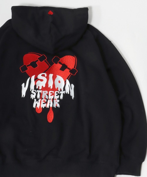 VISION street wear スウェットパーカー L ♯highv Amazon.co.jp: VISION STREET WEAR ビジョンストリートウェアー