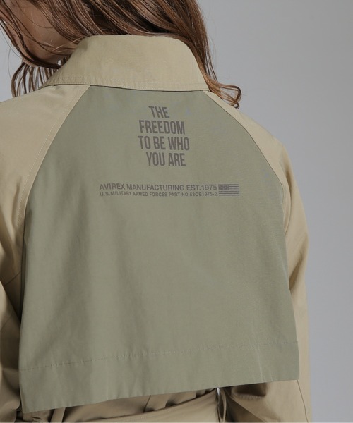AVIREX トレンチコート コート COLOR SCHEME TRENCH COAT/カラー