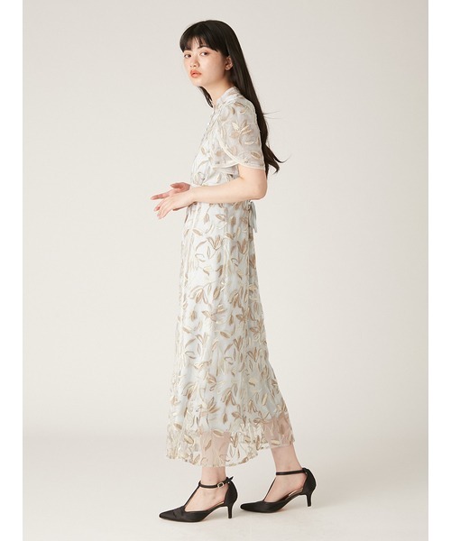 Lily Brown リリーブラウン カレイドスコープエンブロイダリードレス LILY BROWN ワンピース エンブロイダリードレス : ZOZOTOWN