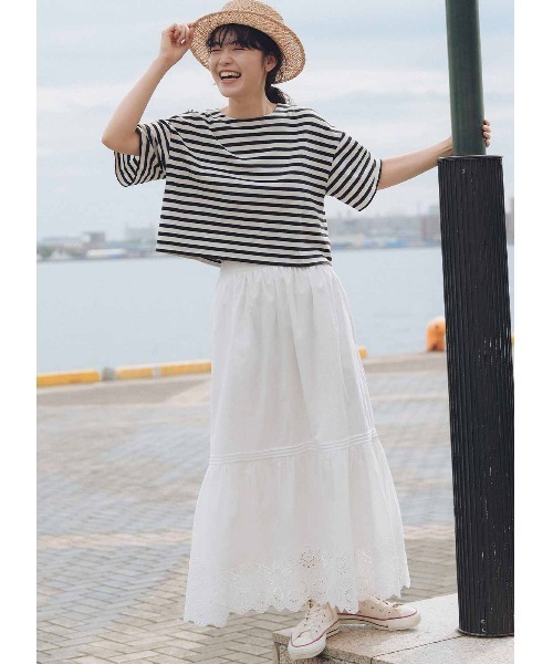 Live in comfort スカート リブ イン コンフォート 莉子さんとつくった