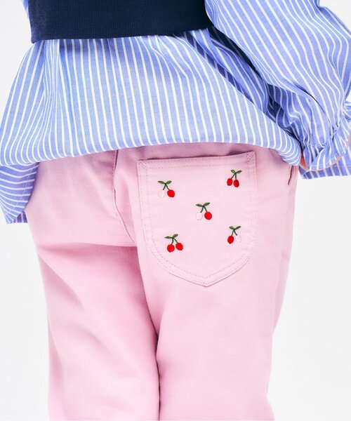 apres les cours パンツ 「WEB限定/ジュニア対応」フルーツ刺繍