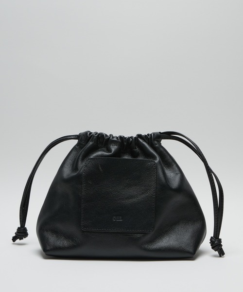 ONE.（ワンドット） ハンドバッグ 「ONE./ワンドット」 / レザー巾着